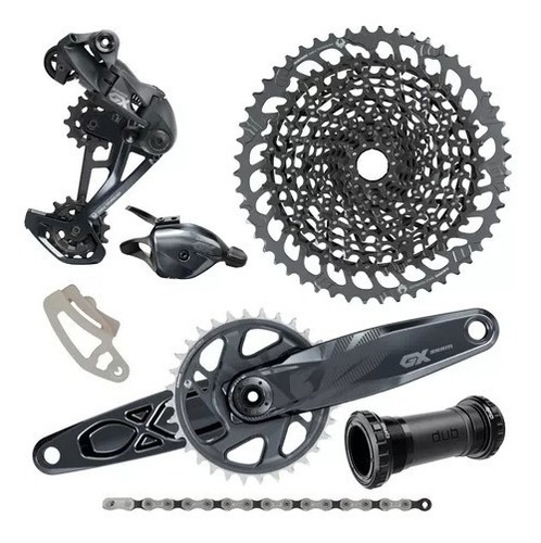 Grupo Sram Gx Eagle Lunar 2021 12v Completo K7 10-52