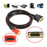 Cable Convertidor Video De Dvi A Hdmi O De Hdmi A Dvi 180cm