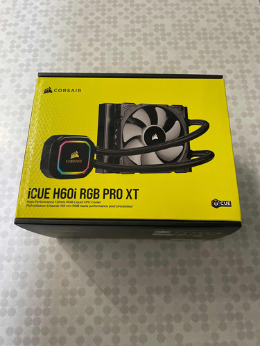 Disipador Líquido Corsair Icue H60i Rgb Pro Xt 120 Mm