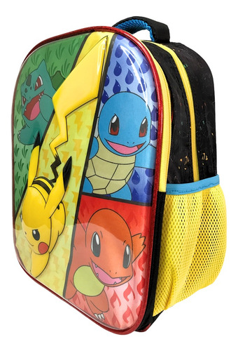 Mochila Preescolar Pokémon Con Lapicero 