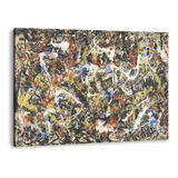 Canvas | Mega Cuadro Decorativo | Pollock | 90x60