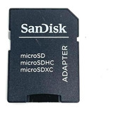 Kit Com 04 Peças Adaptador Para Cartao Micro Sd Sdhc Sandisk