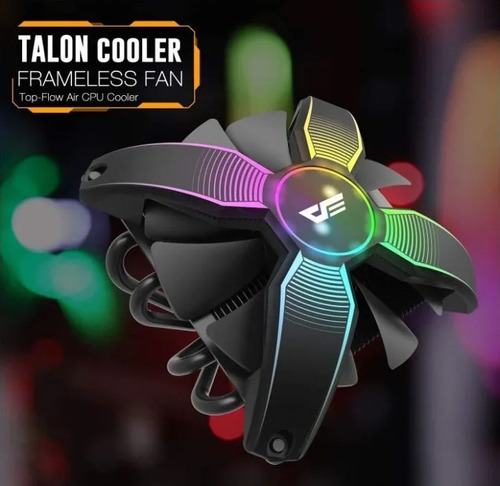 Darkflash Talon Lga1151 Am4 Cpu Cooler Rgb Pwm Ventilador Qu