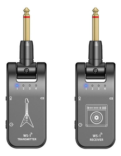 Uhf Sistema Inalambrico Kit Guitarra Accesorios Transmisor