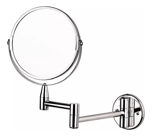 Espejo Extensible Doble Cara Diametro 15cm Accesorios Baño