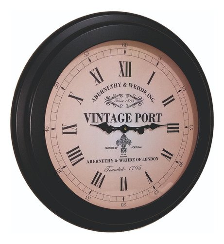 Reloj De Pared Grande 60 Cm Deco Home Vintage Clasico 