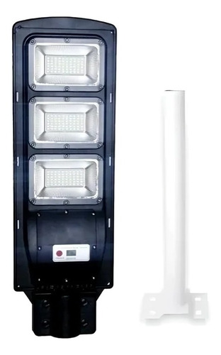 Lámpara Led Solar 90w Alumbrado Público + Brazo De Soporte