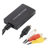 Adaptador Av Svideo To Converter Rca Compatible Para Ps3 Vhs