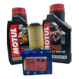 Aceite Y Filtro Motul 7100 10w50 Para Dominar 400