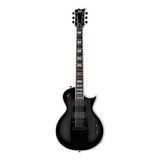 Guitarra Eléctrica Ltd Ec401bk Tipo Les Paul 2 Humbucker Emg Color Negro Orientación De La Mano Diestro