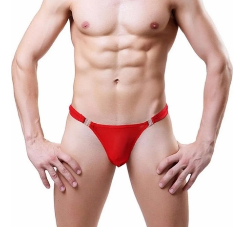 Cueca Calcinha Masculina Sexy Fio Dental Que Abre