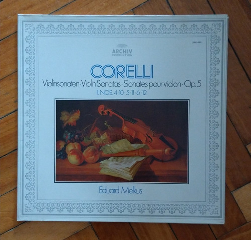 Vinilo Corelli Eduard Melkus Violin Sonatas Op5