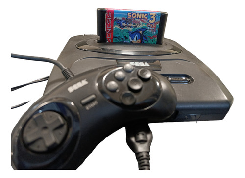 Console Sega Mega Drive 2 Com Cartucho E 1 Controle