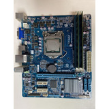 Como Board Gigabyte H61m + 8 Ram + Procesador Intel I7