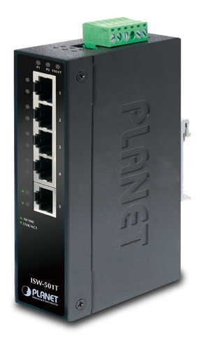 Industrial Ethernet Solution Isw-501t Planet Networking