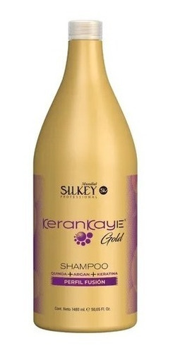 1 Shampoo Kerankaye Gold Perfil Fusión Silkey X 1480ml.