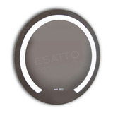 Esatto® Espejo Led Touch Bluetooth Bocinas 80 Cm Dia El8060f