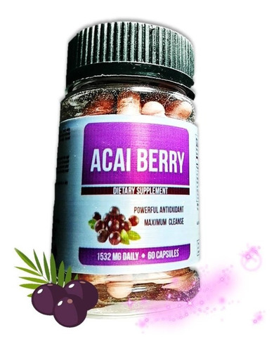 Pastilla Acai Berry Hombres Y Mujeres 