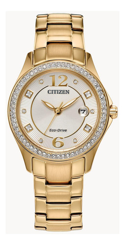 Reloj Citizen Mujer Fe1147-79p Premium Eco-drive