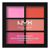 Paleta De Labiales Nyx Professional Makeup Pro Lip Cream Paleta Nyx - Paleta Pro Lip Cream Color The Plums Cremoso