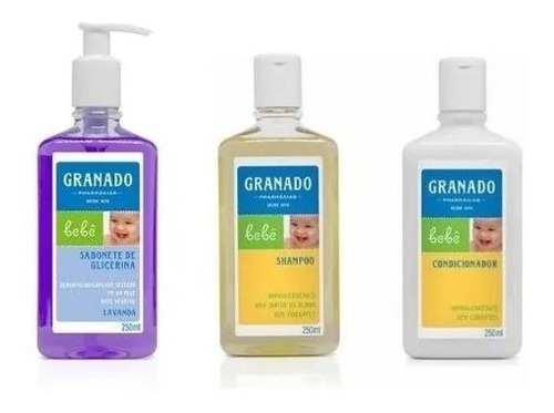 Granado Shampoo+condicionador+sabonete Bebê Lavanda 250ml