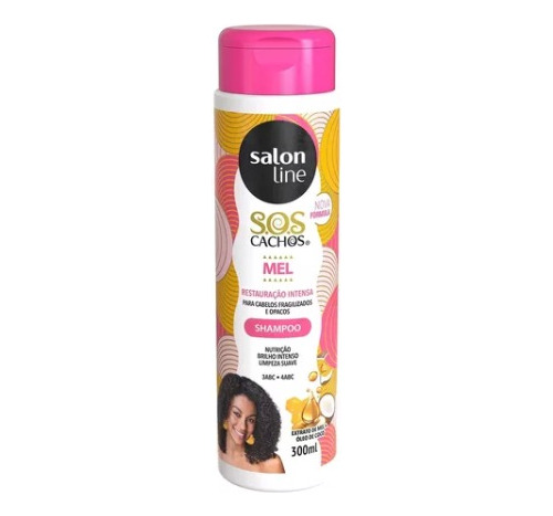 Shampoo Sos Cachos Mel Salon Line