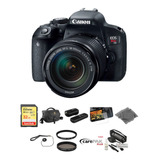 Canon Eos Rebel T7i Dslr Camara Con 18-135mm Lens Deluxe Kit