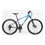 Mountain Bike Helium R29 24v  Color Azul Tamaño Del Cuadro M (17.5)