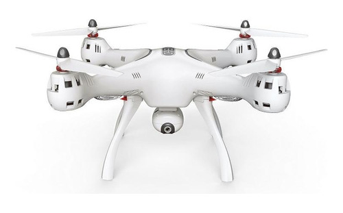 Drone Syma X8pro Con Cámara Hd Blanco 2.4ghz 1 Batería