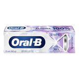 Pasta Dental Oral B 3d White Perfection Con Flúor 75ml