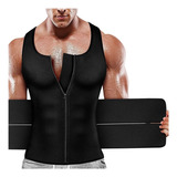 Chalecos De Neopreno For Hombre Sauna Reducir Fajas Abdomen