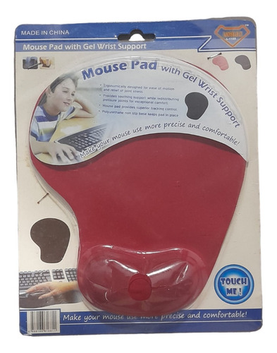 Pad Mouse Ergonómico Con Soporte Gel