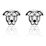 Lywjyb Birdgot Pendientes De Perro Pitbull Americano Pendien