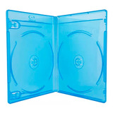 10 Estuche Doble Blu Ray 11 Mm Lomo. Logo Relieve. 2 Discos