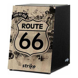 Cajon Acústico Route 66 Fsa Inclinado Strike Sk4010