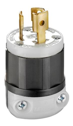 Leviton 4720-c 30 A 250 V Grounded Plug With Locking Device