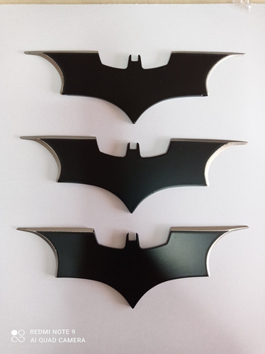 Batarang Shuriken Metal Batman Kit 3 Unidades + Bolso
