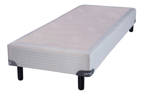 Box Sommier Inducol 1 1/2 Plaza 100x190 Jackard