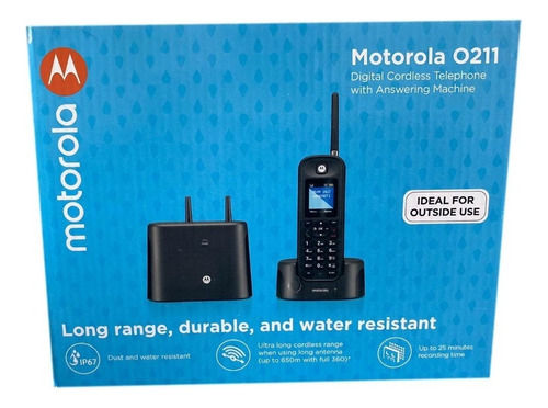 Telefone Motorola  650 Metros Alcance Prova D' Água 