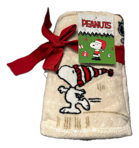 Peanuts - Toallas De Mano De Navidad Baño (16 X 28 Pul...
