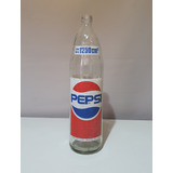 Botella De Pepsi Vintage Años 80 Antigua
