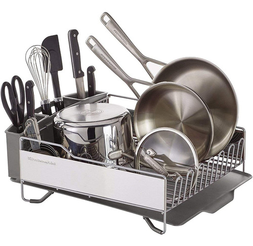 Kitchenaid Kns896bxgra Grande Escurreplatos Tamaño Completo,