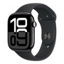 Apple watch Series 10 Gps  Caja De Aluminio Negro Azabache De 46 mm  Correa Deportiva Negra - M/l - Distribuidor Autorizado