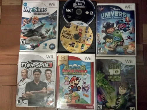 Lote Juegos Originales Wii/wii U