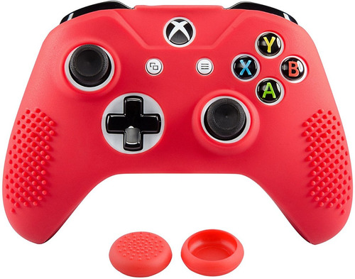 Funda Silicona Compatible Con Xbox One S (rojo)