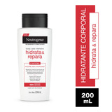 Neutrogena Body Care Hidrata&repara Corporal Crema X 200ml