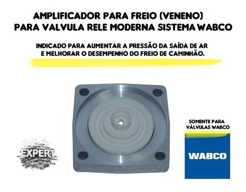 Veneno Amplificador Valvula Rele Wabco Moderno / 9730110070