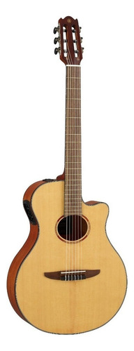 Guitarra Criolla Clásica Yamaha Nx Ntx1 Para Diestros Natural Brillante