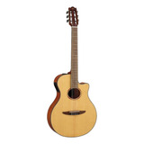 Guitarra Criolla Clásica Yamaha Nx Ntx1 Para Diestros Natural Brillante