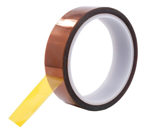 Cinta Kapton Sublimar Termica Tape 10 Mm X 30 Mts 55 Mic